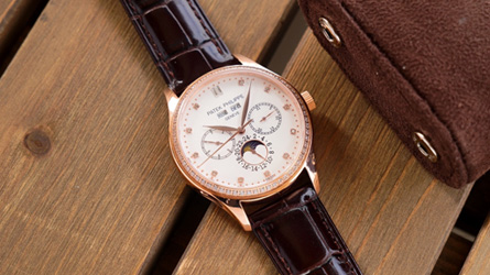 
				Patek Philippe - Mechanical white watches 
				Watches